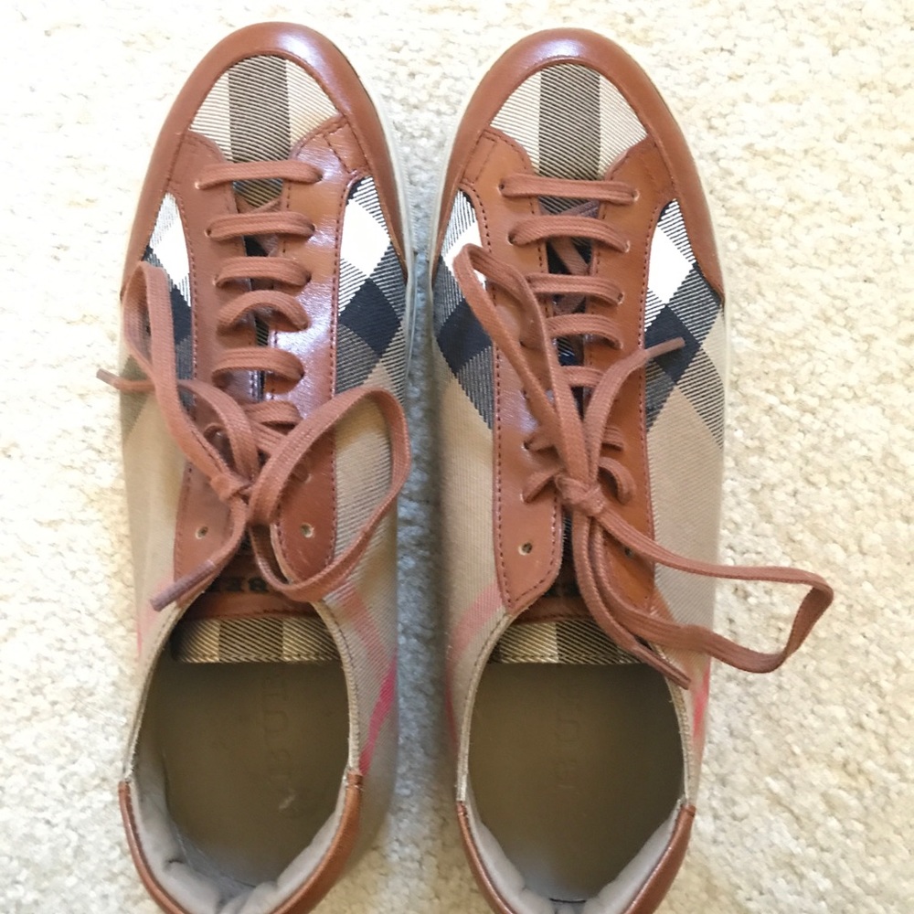 Burberry Sneakers - Worn 3 times